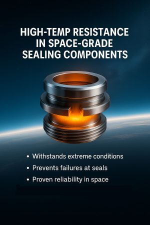 space vcr-style face seal fitting in space